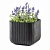 Кашпо Куб М (CUBE PLANTER M) 22 л.